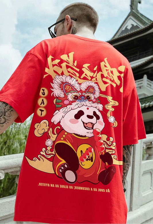 Oversized Panda Tshirt